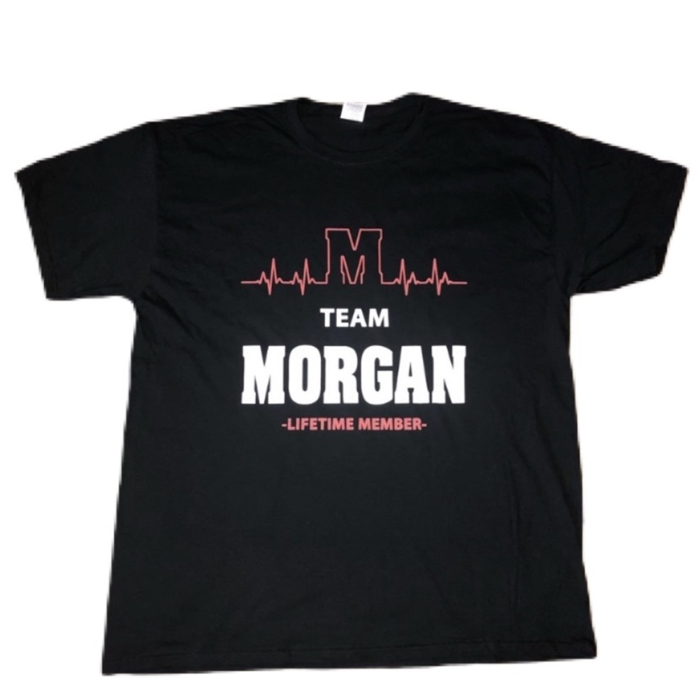 Unisex Team Morgan Surname Tee